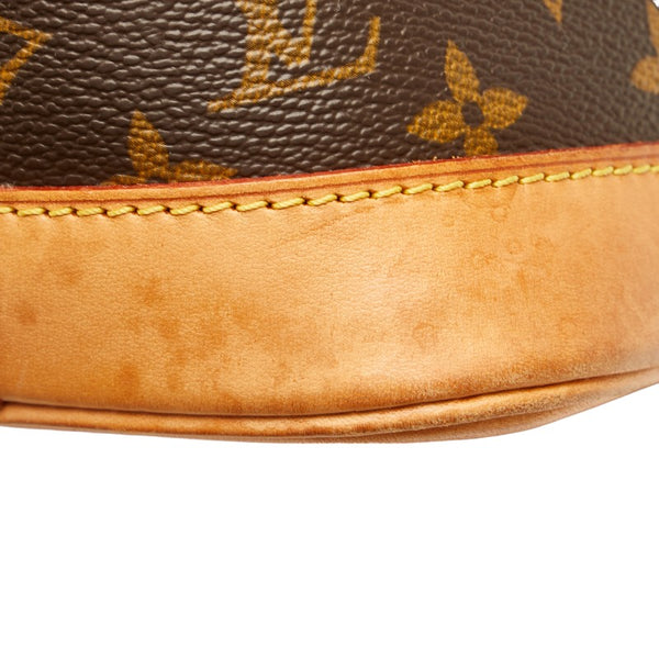 ルイ ヴィトン モノグラム アルマPM ハンドバッグ M51130 ブラウン PVC レザー レディース LOUIS VUITTON 【中古】