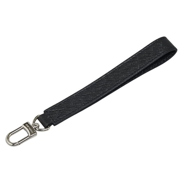ルイ ヴィトン タイガ ストラップ ブラック シルバー レザー レディース LOUIS VUITTON 【中古】