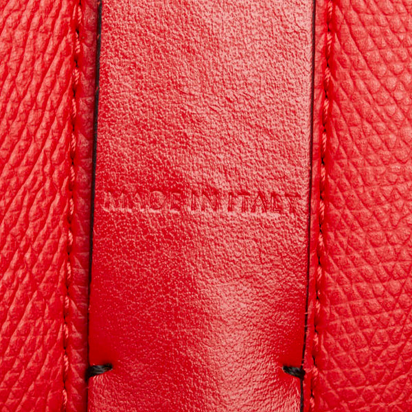 クリスチャンルブタン スタッズ カバタ ハンドバッグ トートバッグ グレー ブラック レザー レディース Christian Louboutin 【中古】