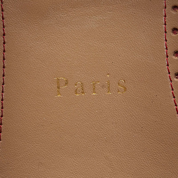 クリスチャンルブタン スタッズ ローファー スリッポン サイズ:41 1/2 ブラック スウェード レザー メンズ Christian Louboutin 【中古】