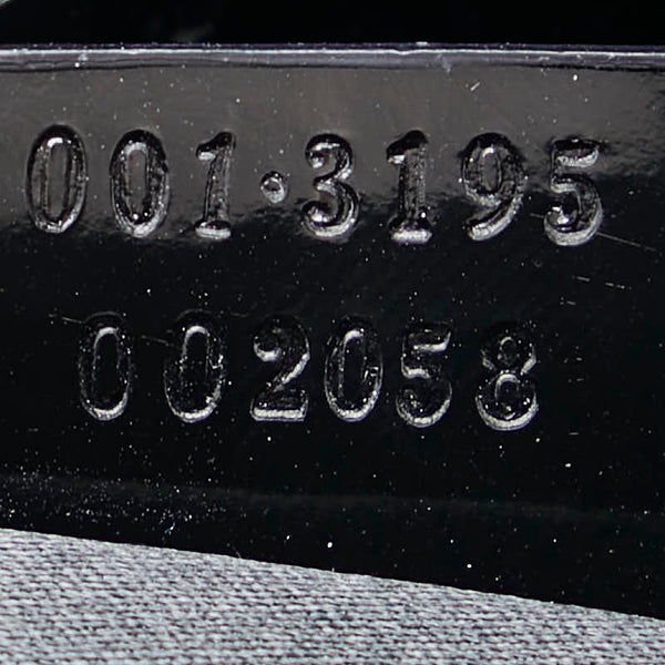 グッチ ロゴ ワンショルダーバッグ ハンドバッグ 001 3195 002058 ブラック パテントレザー レディース GUCCI 【中古】