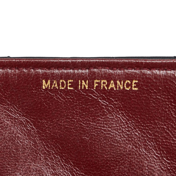 シャネル マトラッセ ココマーク チェーン ショルダーバッグ ブラック ラムスキン レディース CHANEL 【中古】