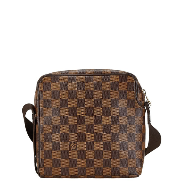 ルイ ヴィトン ダミエ オラフPM 斜め掛け ショルダーバッグ N41442 ブラウン PVC レザー レディース LOUIS VUITTON 【中古】