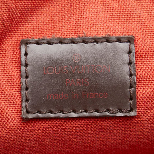 ルイ ヴィトン ダミエ オラフPM 斜め掛け ショルダーバッグ N41442 ブラウン PVC レザー レディース LOUIS VUITTON 【中古】