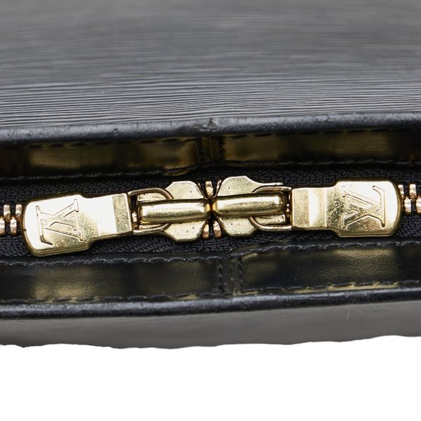 ルイ ヴィトン エピ リュサック ショルダーバッグ M52282 ノワール ブラック レザー レディース LOUIS VUITTON 【中古】