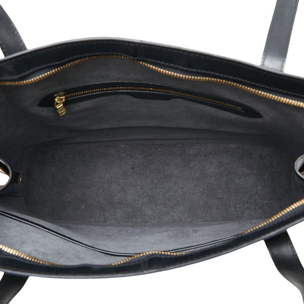 ルイ ヴィトン エピ リュサック ショルダーバッグ M52282 ノワール ブラック レザー レディース LOUIS VUITTON 【中古】
