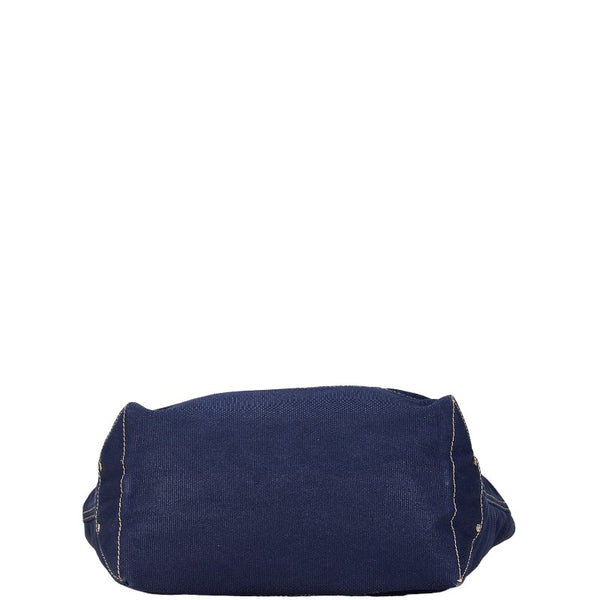 ケイトスペード トートバッグ ネイビー レッド キャンバス レディース Kate Spade 【中古】