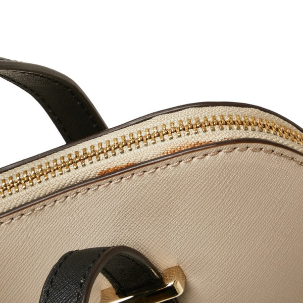 ケイトスペード ハンドバッグ ショルダーバッグ 2WAY PXRU4471 ベージュ ブラック バイカラー レザー レディース Kate Spade 【中古】