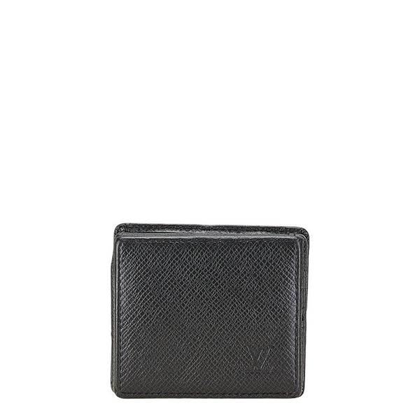 ルイ ヴィトン タイガ ポルトモネ ボワット コインケース M30382 アルドワーズ ブラック レザー レディース LOUIS VUITTON 【中古】