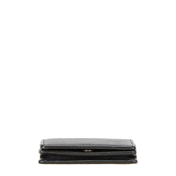 ルイ ヴィトン タイガ ポルトモネ ボワット コインケース M30382 アルドワーズ ブラック レザー レディース LOUIS VUITTON 【中古】