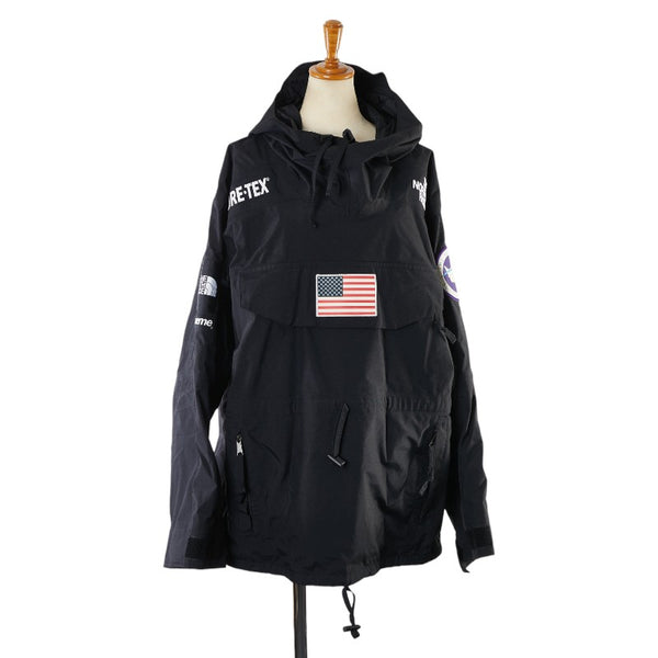 シュプリーム ×ザ ノースフェイス Supreme × THE NORTH FACE 17SS トランス アンタークティカ エクスペディション プルオーバー ゴアテックスジャケット サイズ：MM NP01701I ブラック ナイロン メンズ Supreme 【中古】