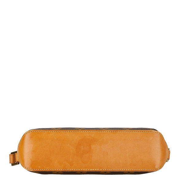 ルイ ヴィトン モノグラム トロター 斜め掛け ショルダーバッグ  M51240 ブラウン PVC レザー レディース LOUIS VUITTON 【中古】