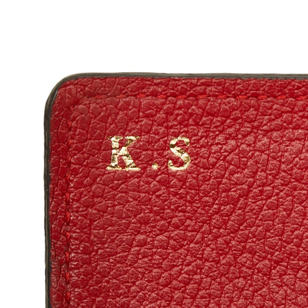 ルイ ヴィトン モノグラム アンプラント ミュルティクレ6 キーケース 6連 M63708 スカーレット レザー レディース LOUIS VUITTON 【中古】
