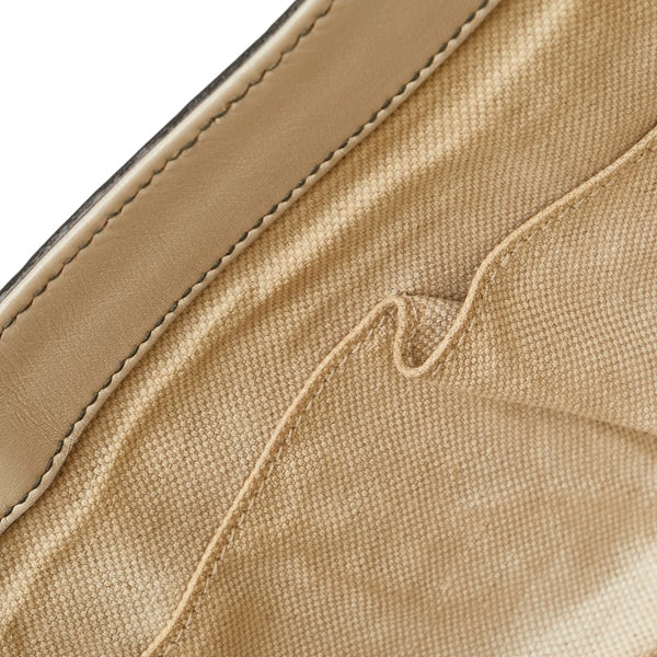 グッチ グッチシマ エミリー ホースビット チェーン ショルダーバッグ 295402 アイボリー ベージュ レザー レディース GUCCI 【中古】