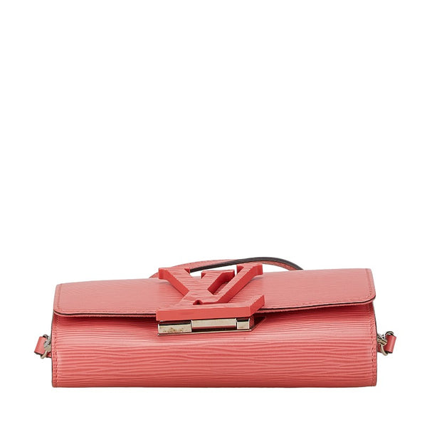 ルイ ヴィトン エピ ポシェット ルイーズPM ショルダーバッグ M41105 ピンク レザー レディース LOUIS VUITTON 【中古】