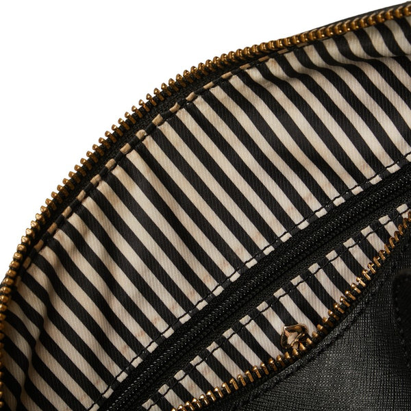 ケイトスペード 犬 モチーフ ハンドバッグ ショルダーバッグ 2WAY ブラック レザー レディース Kate Spade 【中古】