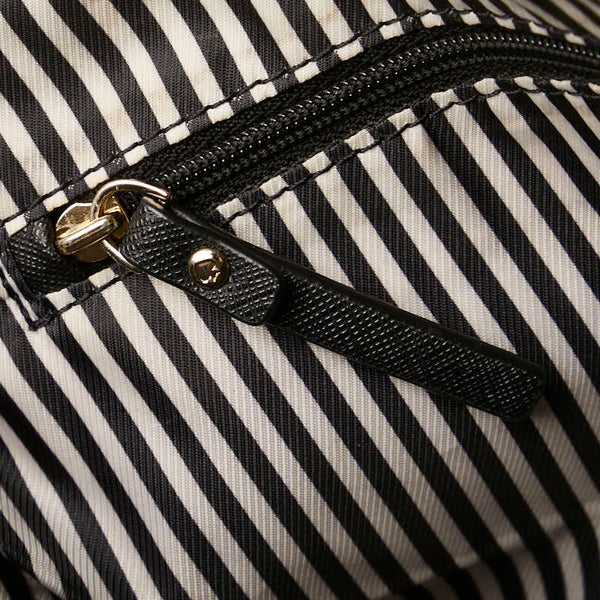 ケイトスペード 犬 モチーフ ハンドバッグ ショルダーバッグ 2WAY ブラック レザー レディース Kate Spade 【中古】