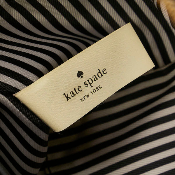 ケイトスペード 犬 モチーフ ハンドバッグ ショルダーバッグ 2WAY ブラック レザー レディース Kate Spade 【中古】