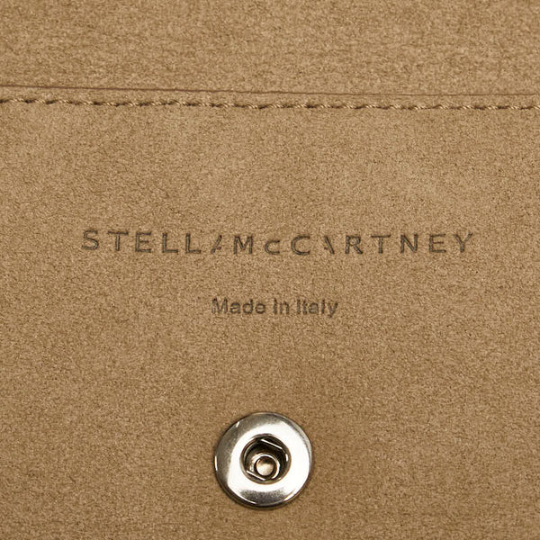 ステラマッカートニー ファラベラ チェーン トートバッグ 507185 ベージュ シルバー ポリエステル レディース Stella McCartney 【中古】