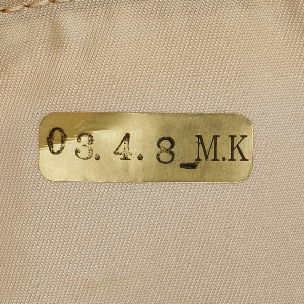 シャネル ニュートラベルライン トートMM ハンドバッグ トートバッグ A15991 ピンク ナイロン レザー レディース CHANEL 【中古】