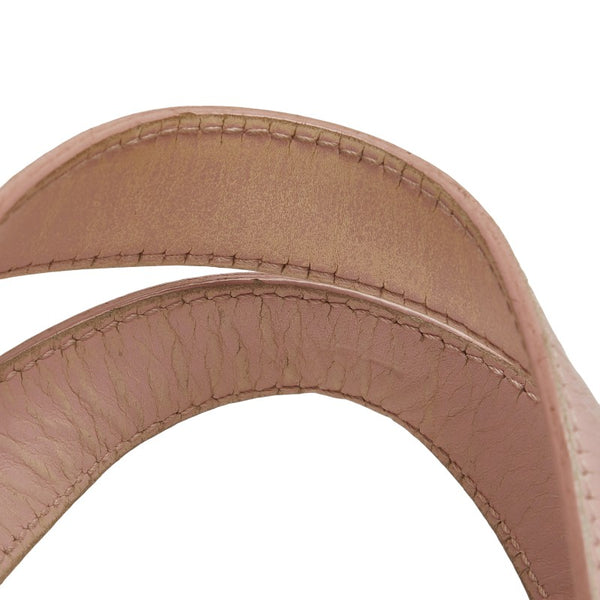 シャネル ニュートラベルライン トートMM ハンドバッグ トートバッグ A15991 ピンク ナイロン レザー レディース CHANEL 【中古】