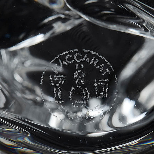 バカラ エンジェル クリスタルオブジェ クリア ガラス レディース Baccarat 【中古】