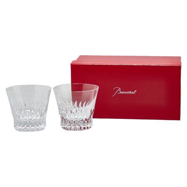 バカラ ティアラ グラス タンブラー 2019 2点セット クリア ガラス レディース Baccarat 【中古】