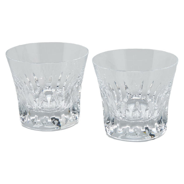 バカラ ティアラ グラス コップ 2点セット クリア ガラス レディース Baccarat 【中古】