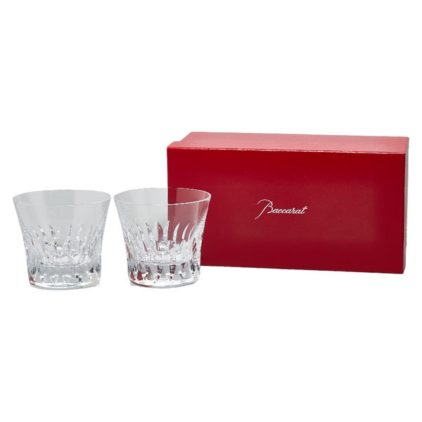 バカラ ティアラ グラス コップ 2点セット クリア ガラス レディース Baccarat 【中古】
