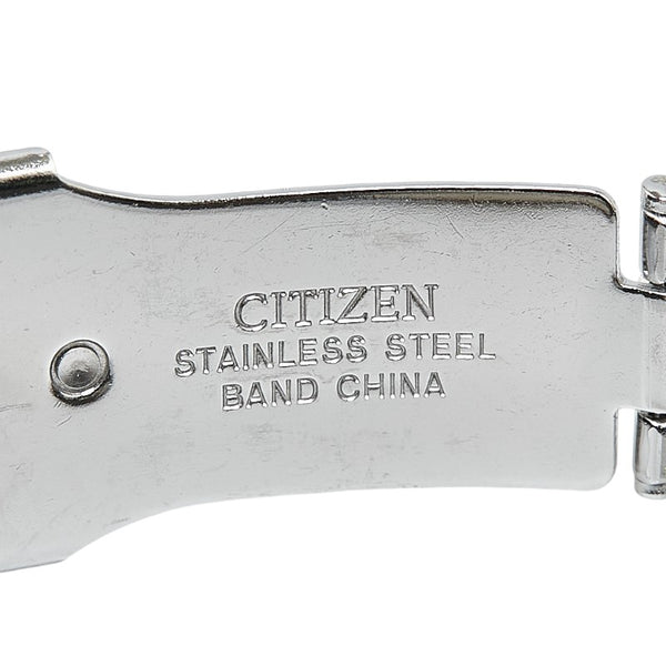 シチズン 100周年 限定モデル LAYERS of TIME エコ ドライブ 電波時計 腕時計 CB5878-56E 日本製クオーツ グリーン文字盤 ステンレススチール メンズ CITIZEN 【中古】