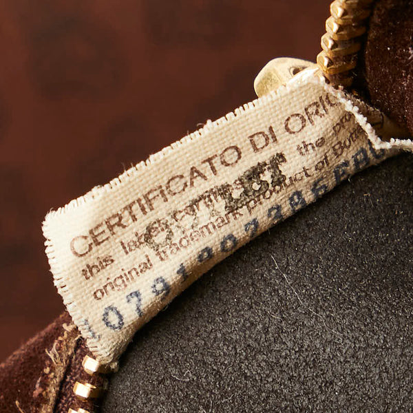 ボッテガヴェネタ バタフライ柄 トートバッグ ブラウン スウェット レディース BOTTEGAVENETA 【中古】
