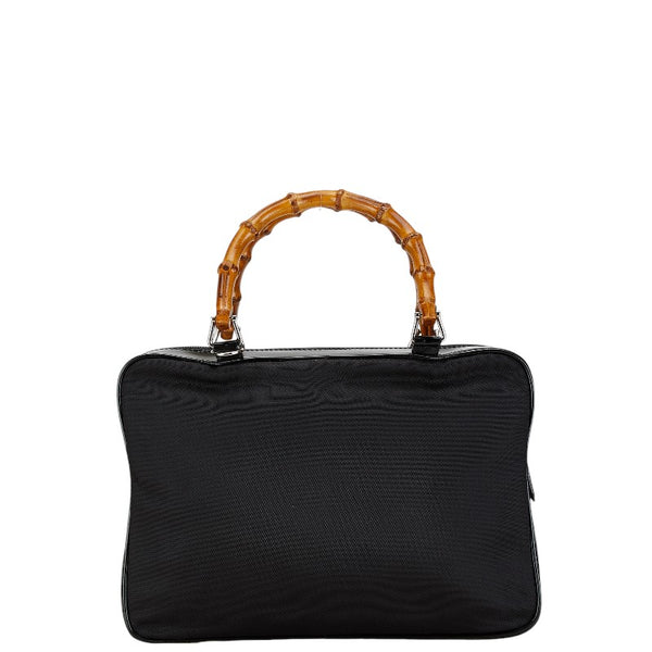 グッチ バンブー ハンドバッグ ショルダーバッグ 2WAY 000 2040 0538 ブラック レザー レディース GUCCI 【中古】