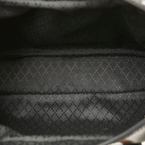 グッチ バンブー ハンドバッグ ショルダーバッグ 2WAY 000 2040 0538 ブラック レザー レディース GUCCI 【中古】