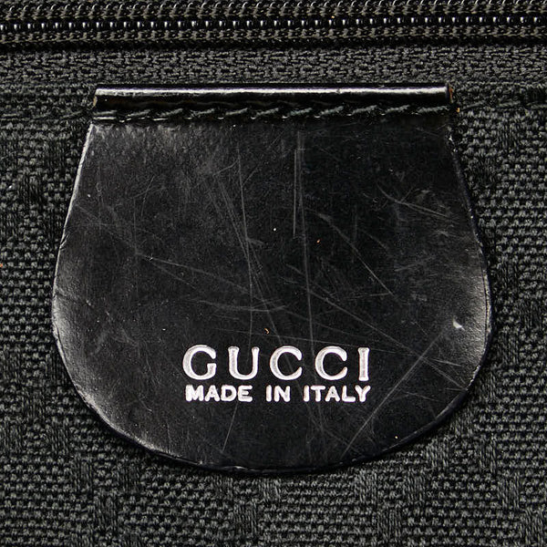 グッチ バンブー ハンドバッグ ショルダーバッグ 2WAY 000 2040 0538 ブラック レザー レディース GUCCI 【中古】