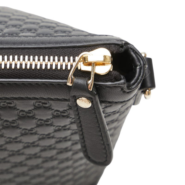 グッチ マイクログッチシマ ハンドバッグ トートバッグ 449656 レザー レディース GUCCI 【中古】