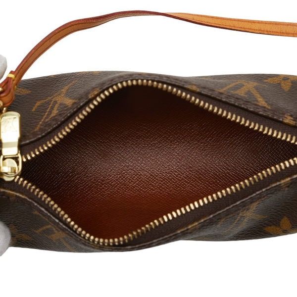 ルイ ヴィトン モノグラム パピヨン30 ハンドバッグ M51385 ブラウン PVC レザー レディース LOUIS VUITTON 【中古】