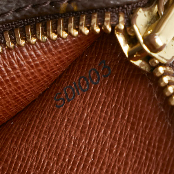 ルイ ヴィトン モノグラム パピヨン30 ハンドバッグ M51385 ブラウン PVC レザー レディース LOUIS VUITTON 【中古】