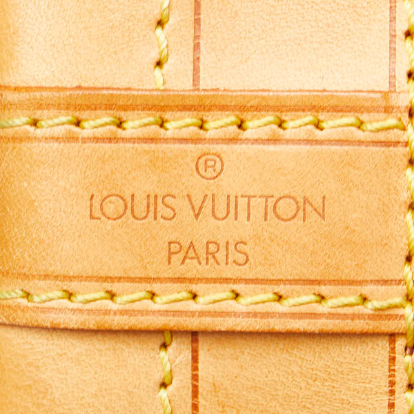 ルイ ヴィトン モノグラム ノエ 肩掛け ショルダーバッグ M42224 ブラウン PVC レザー レディース LOUIS VUITTON 【中古】