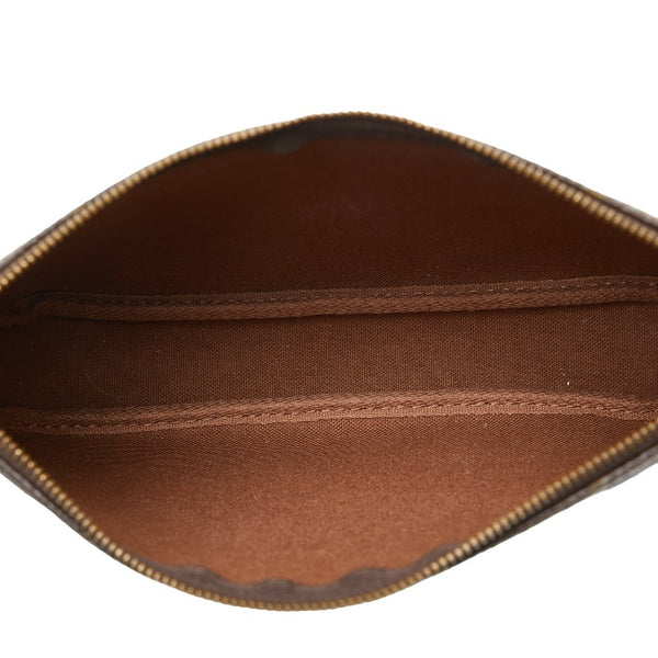 ルイ ヴィトン モノグラム ポシェット アクセソワール ハンドバッグ M51980 ブラウン PVC レザー レディース LOUIS VUITTON 【中古】