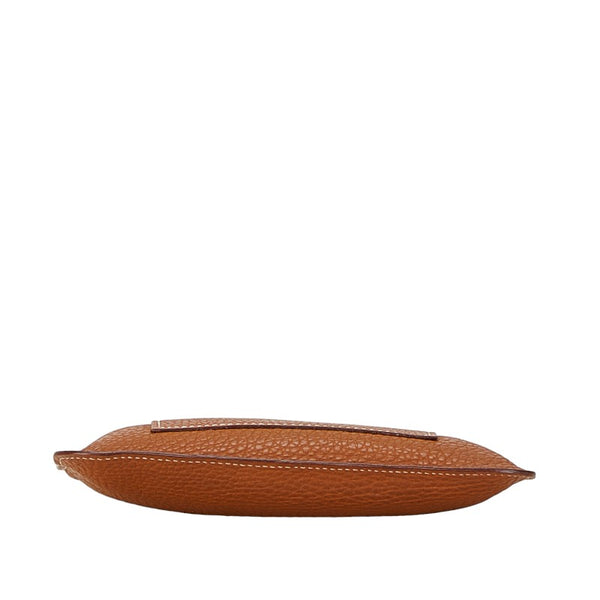 エルメス ポーチ ブラウン トゴ レディース HERMES 【中古】