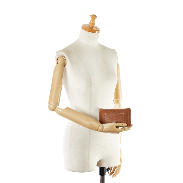 エルメス ポーチ ブラウン トゴ レディース HERMES 【中古】