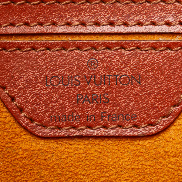 ルイ ヴィトン エピ サンジャック ハンドバッグ トートバッグ M52273 ケニアブラウン レザー レディース LOUIS VUITTON 【中古】