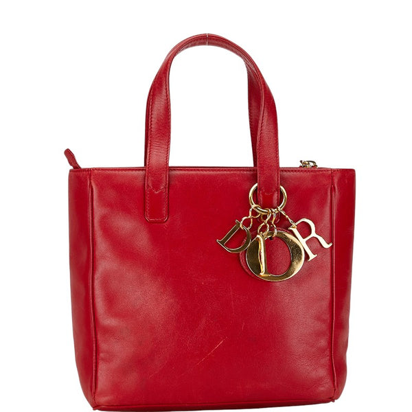 ディオール ハンドバッグ ショルダーバッグ 2WAY レッド レザー レディース Dior 【中古】