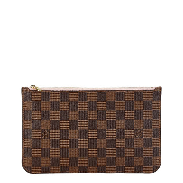 ルイ ヴィトン ダミエ ポーチ ブラウン ローズバレリーヌ PVC レディース LOUIS VUITTON 【中古】