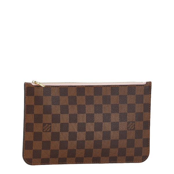 ルイ ヴィトン ダミエ ポーチ ブラウン ローズバレリーヌ PVC レディース LOUIS VUITTON 【中古】