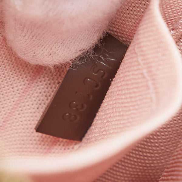 ルイ ヴィトン ダミエ ポーチ ブラウン ローズバレリーヌ PVC レディース LOUIS VUITTON 【中古】
