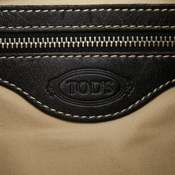 トッズ ワンショルダーバッグ ブラック レザー レディース TOD’S 【中古】