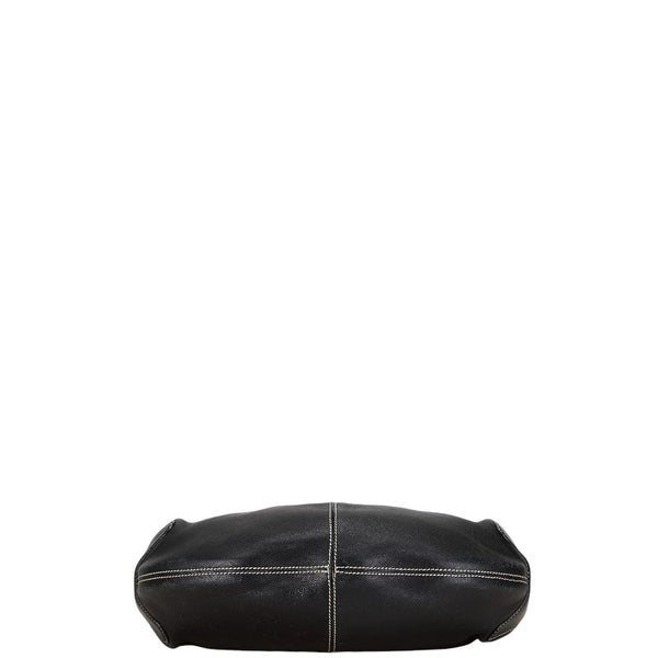トッズ ワンショルダーバッグ ブラック レザー レディース TOD’S 【中古】