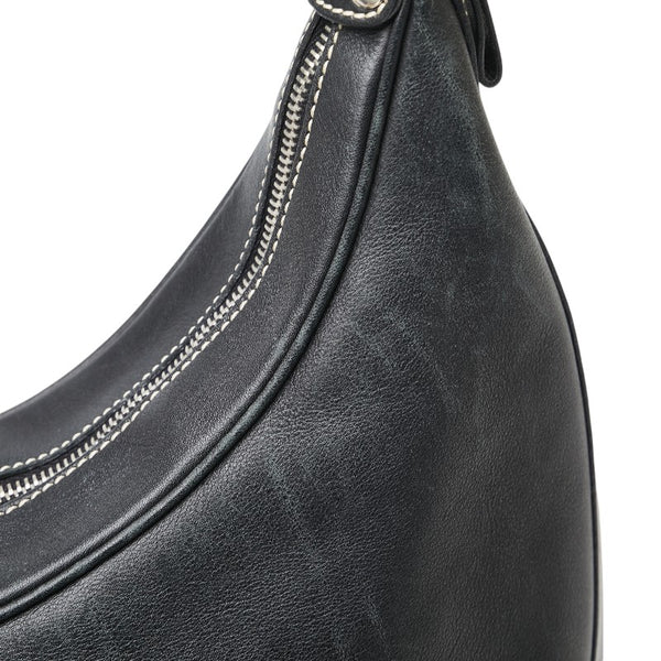 トッズ ワンショルダーバッグ ブラック レザー レディース TOD’S 【中古】