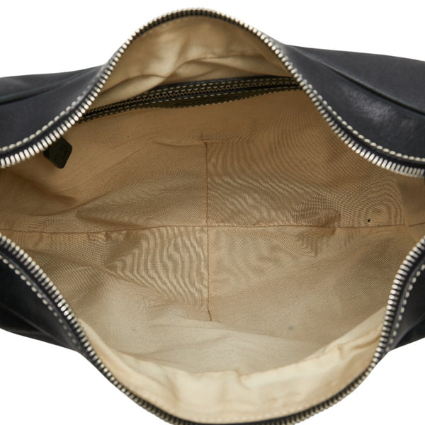 トッズ ワンショルダーバッグ ブラック レザー レディース TOD’S 【中古】